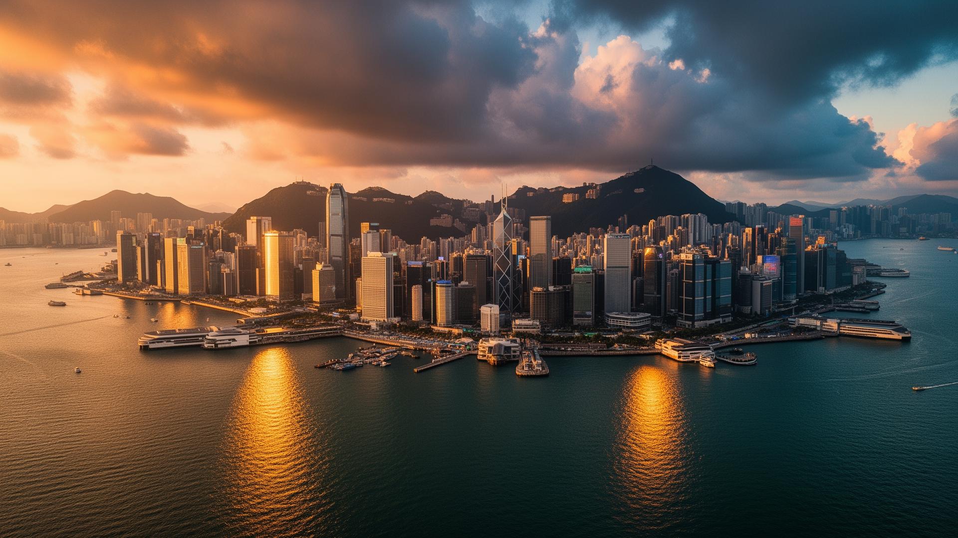 Hong Kong skyline